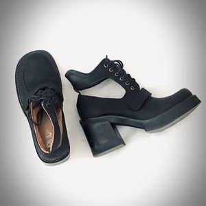 Jeffrey Campbell Chunky Cutout Boot - US Size 10